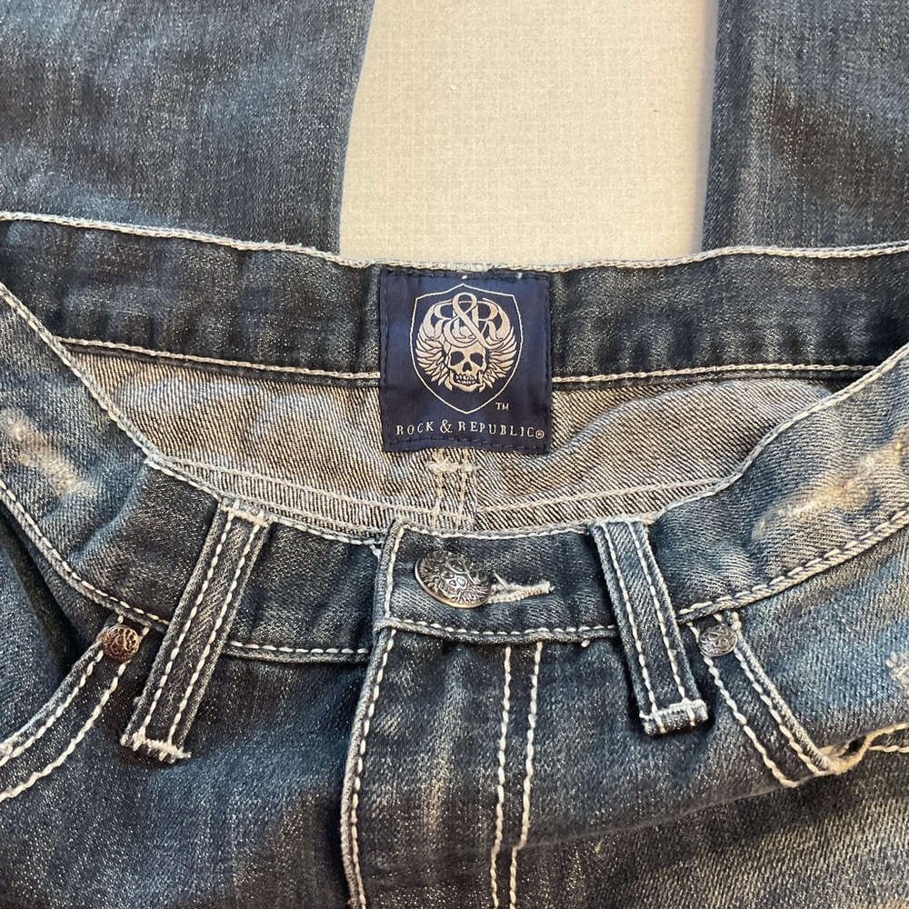 Junior ROCK & REPUBLIC JEANS- 18 R - Picture 3 of 6